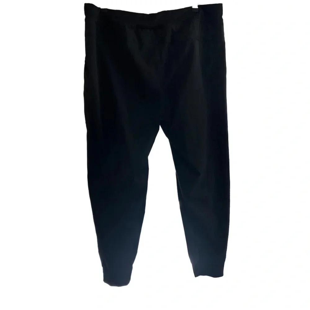 Medelita Men's Black Scrub Pants XL Premium Stretch Performance